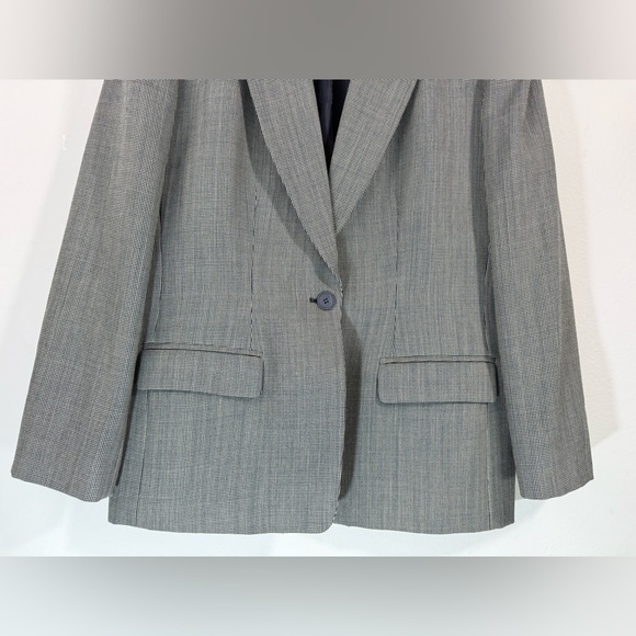 Pendleton 100% Wool Blazer Womens Sz 16 Gray Career Business Casual Jacket - Picture 4 of 7